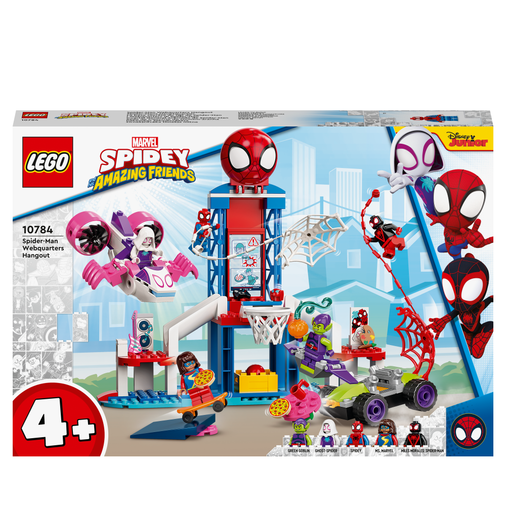 La base secrète du QG de Spider-Man - LEGO® Marvel Spidey - 10784