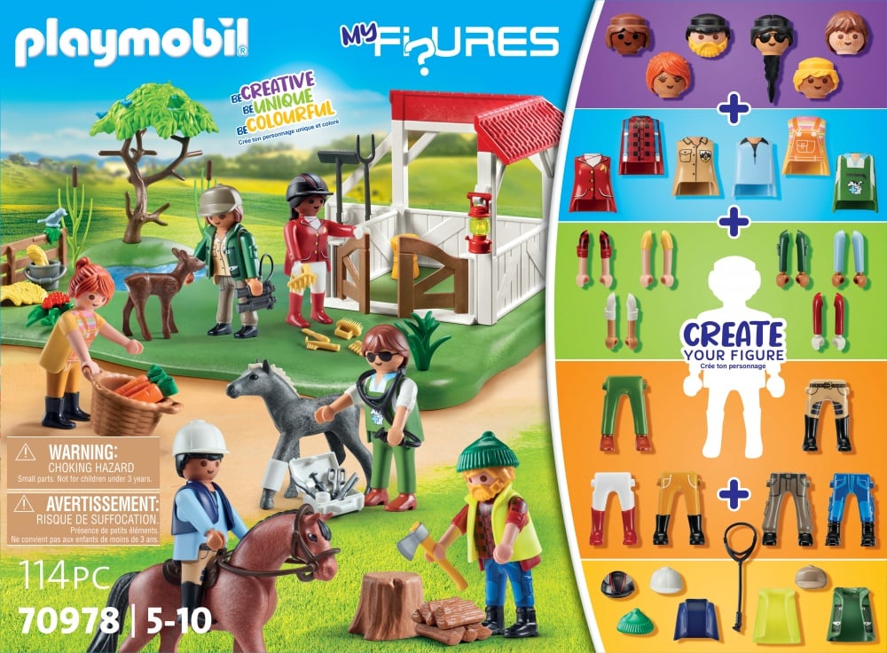 Ranch équestre - Playmobil® My Figures - 70978
