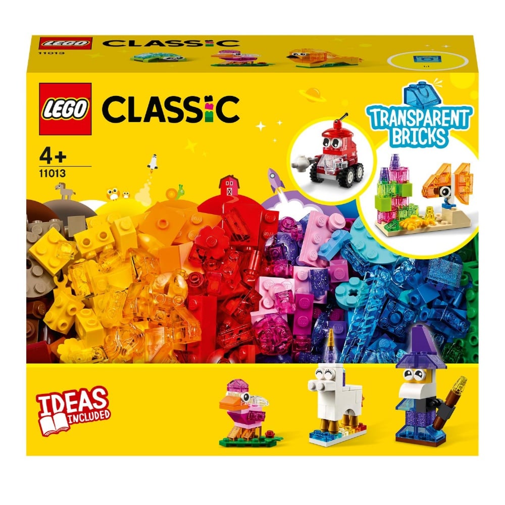 Briques transparentes créatives - LEGO® Classic - 11013