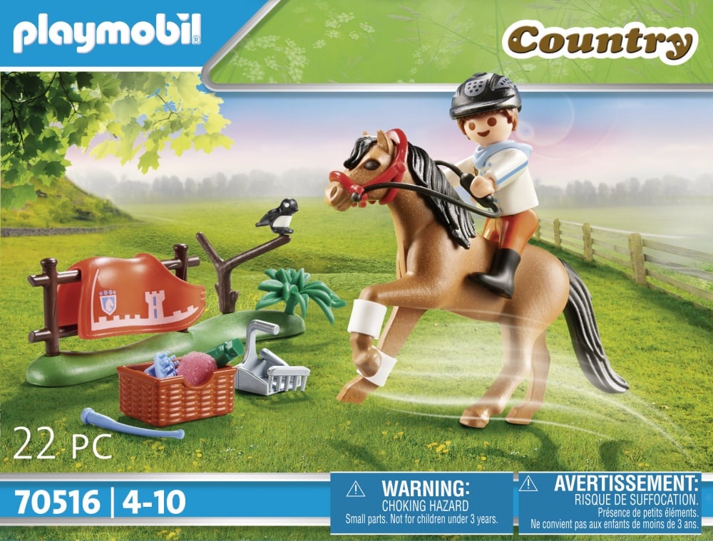Cavalier et poney Connemara - Playmobil - 70516
