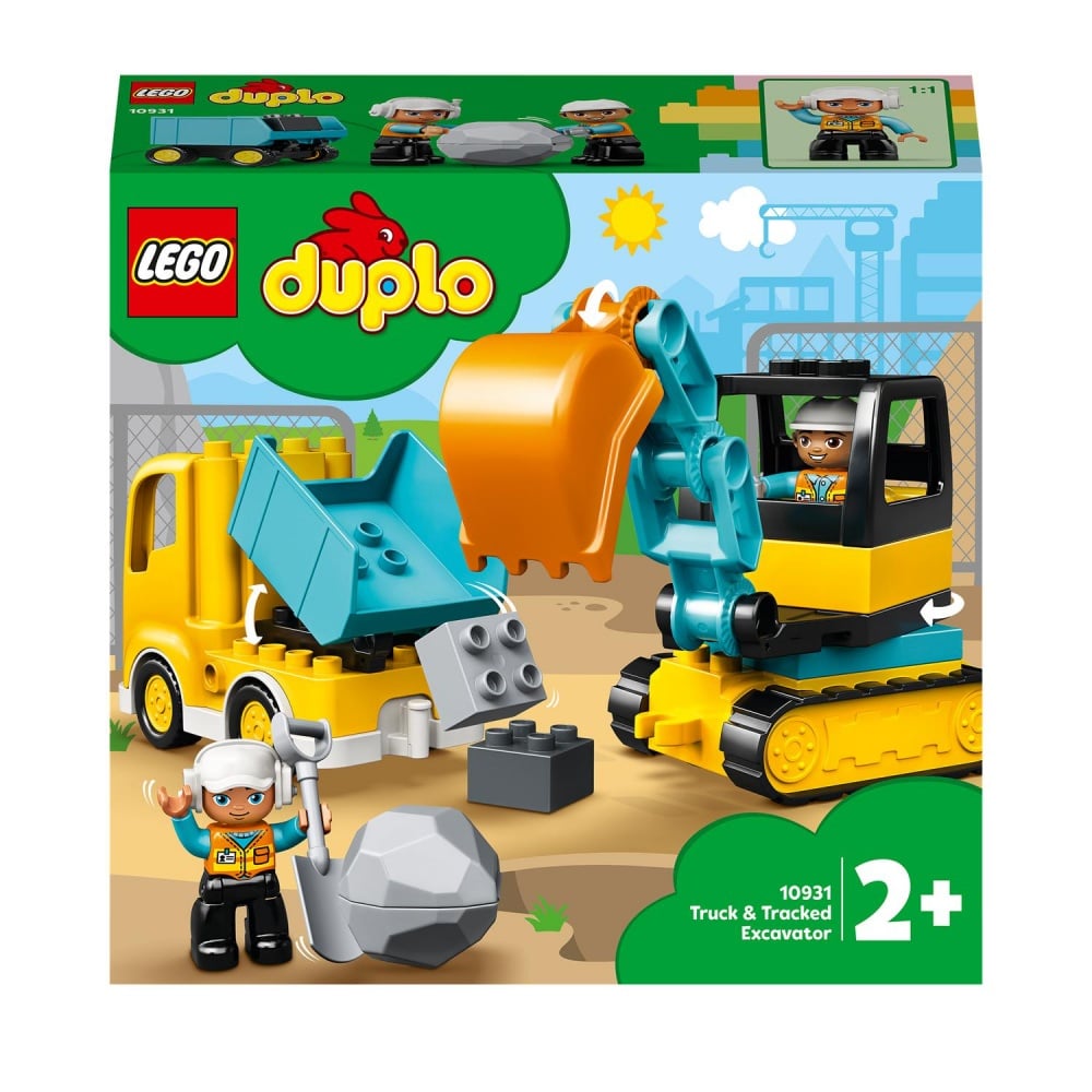 Le camion et la pelleteuse - LEGO® DUPLO® Construction - 10931
