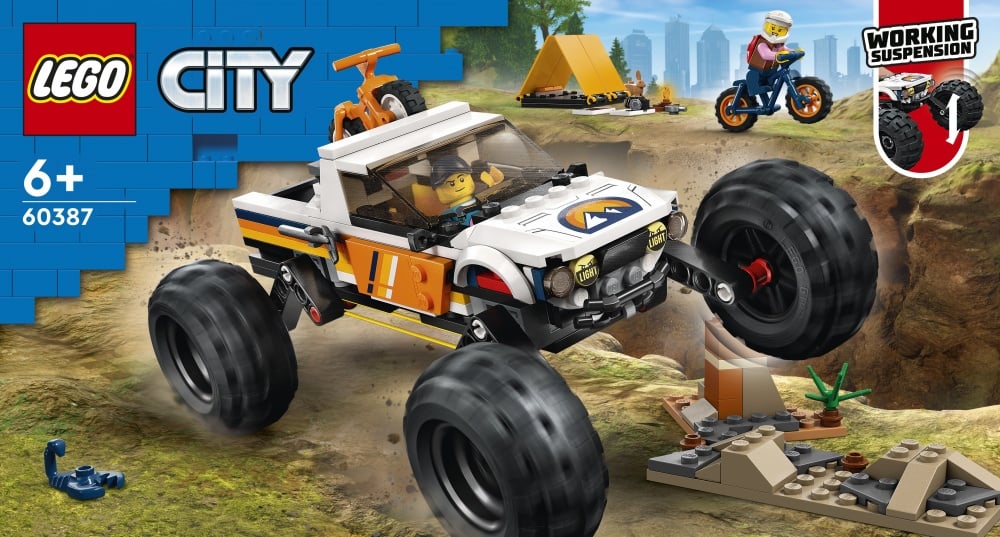 Les aventures du 4x4 tout-terrain - LEGO® City - 60387