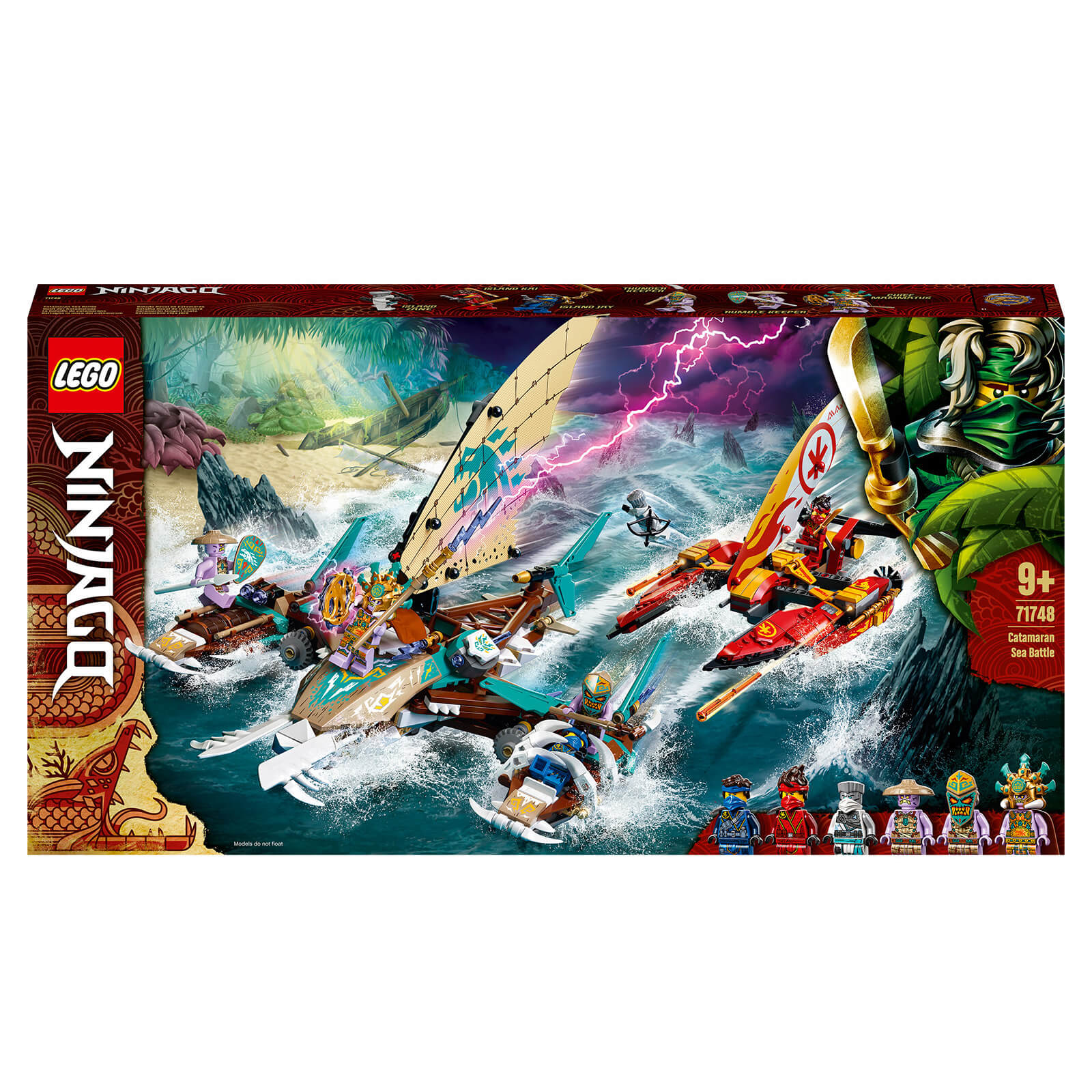 La bataille de catamarans - LEGO® NINJAGO® - 71748