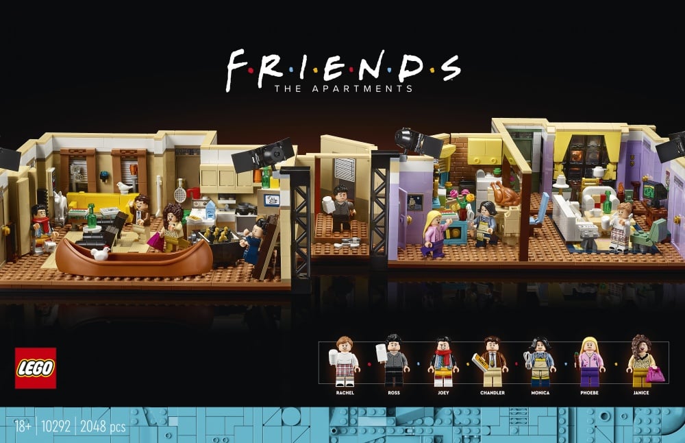 Les appartements de la série Friends - LEGO® Icons - 10292