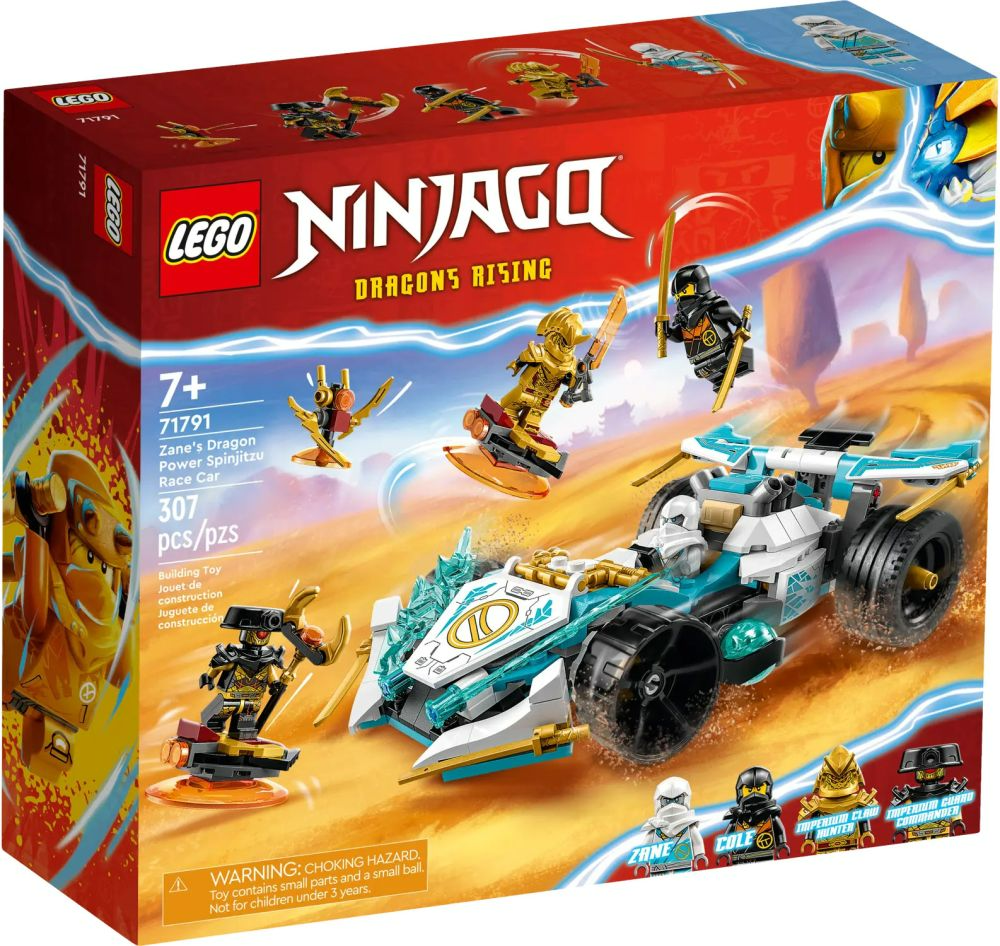 La voiture de course Spinjitzu : le pouvoir du dragon de Zane - LEGO® NINJAGO® - 71791