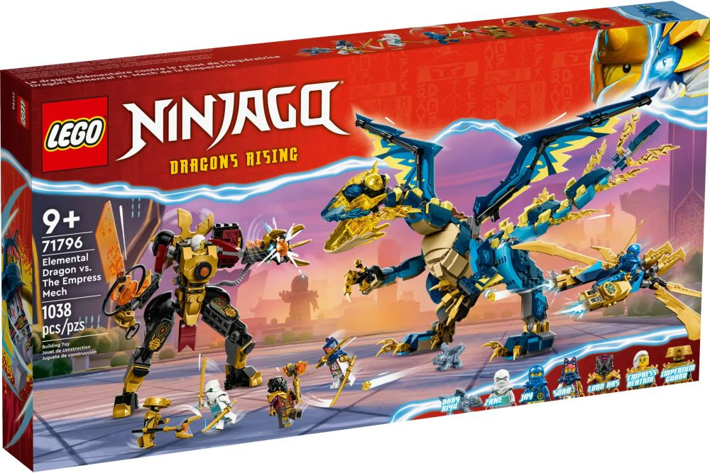 Le dragon élémentaire contre le robot de l’impératrice - LEGO® NINJAGO® - 71796