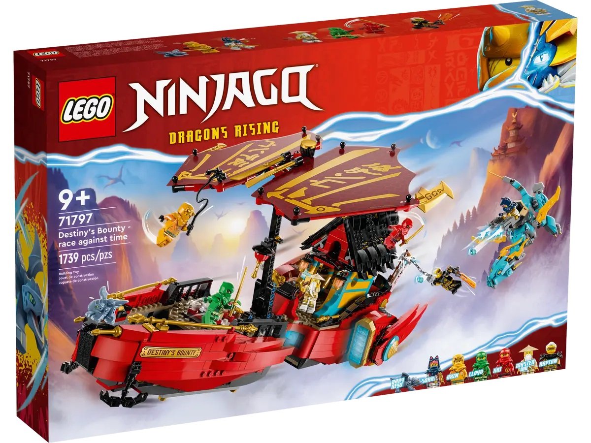 Le QG des ninjas - La course contre la montre - LEGO® Ninjago - 71797