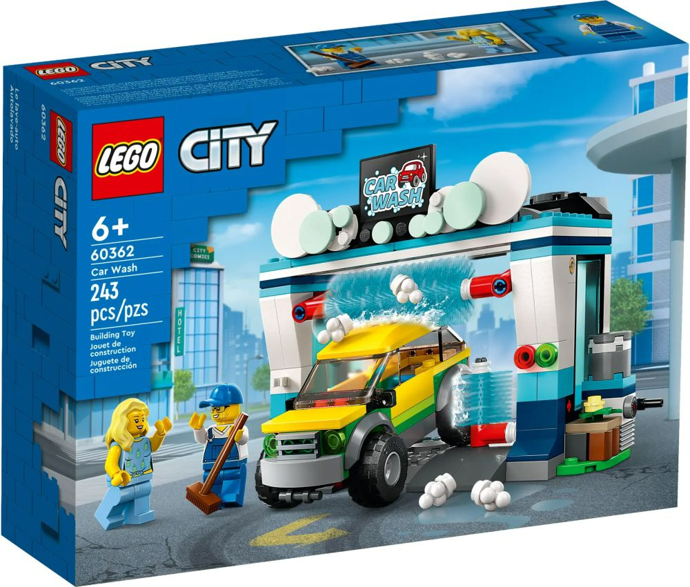 La station de lavage - LEGO® City - 60362