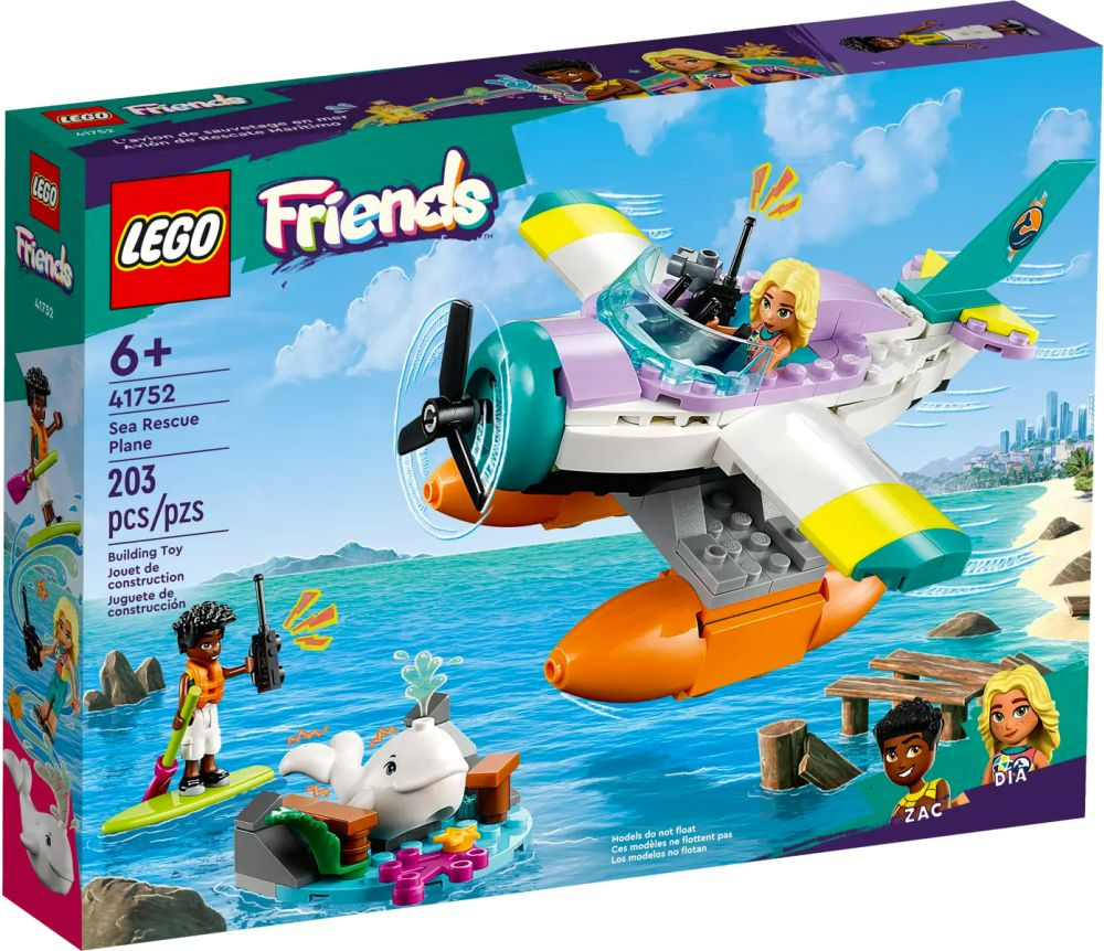 L’hydravion de secours en mer - LEGO® Friends - 41752