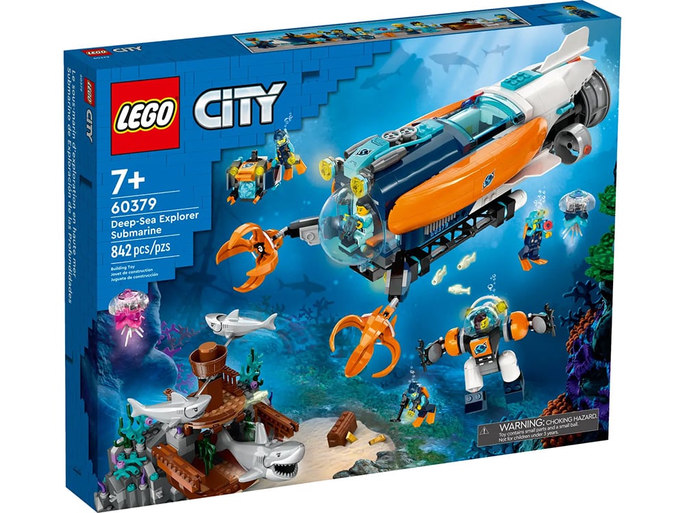 Le sous-marin d’exploration en eaux profondes - LEGO® City - 60379
