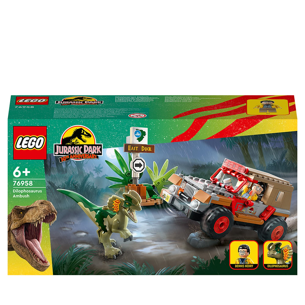 L'embuscade du dilophosaure - LEGO® Jurassic World™ - 76958