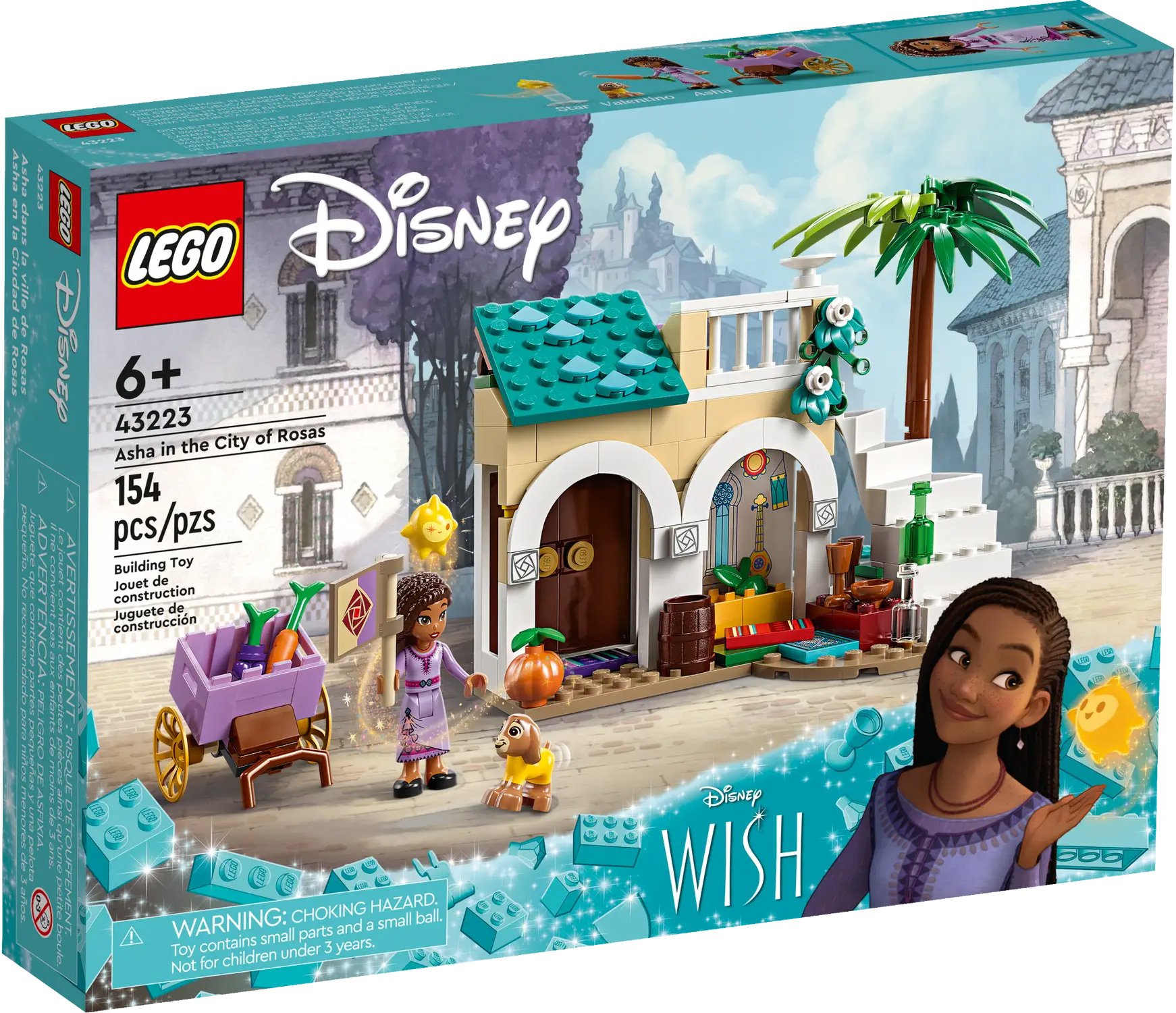 Asha dans la ville de Rosas - Lego Disney - 43223