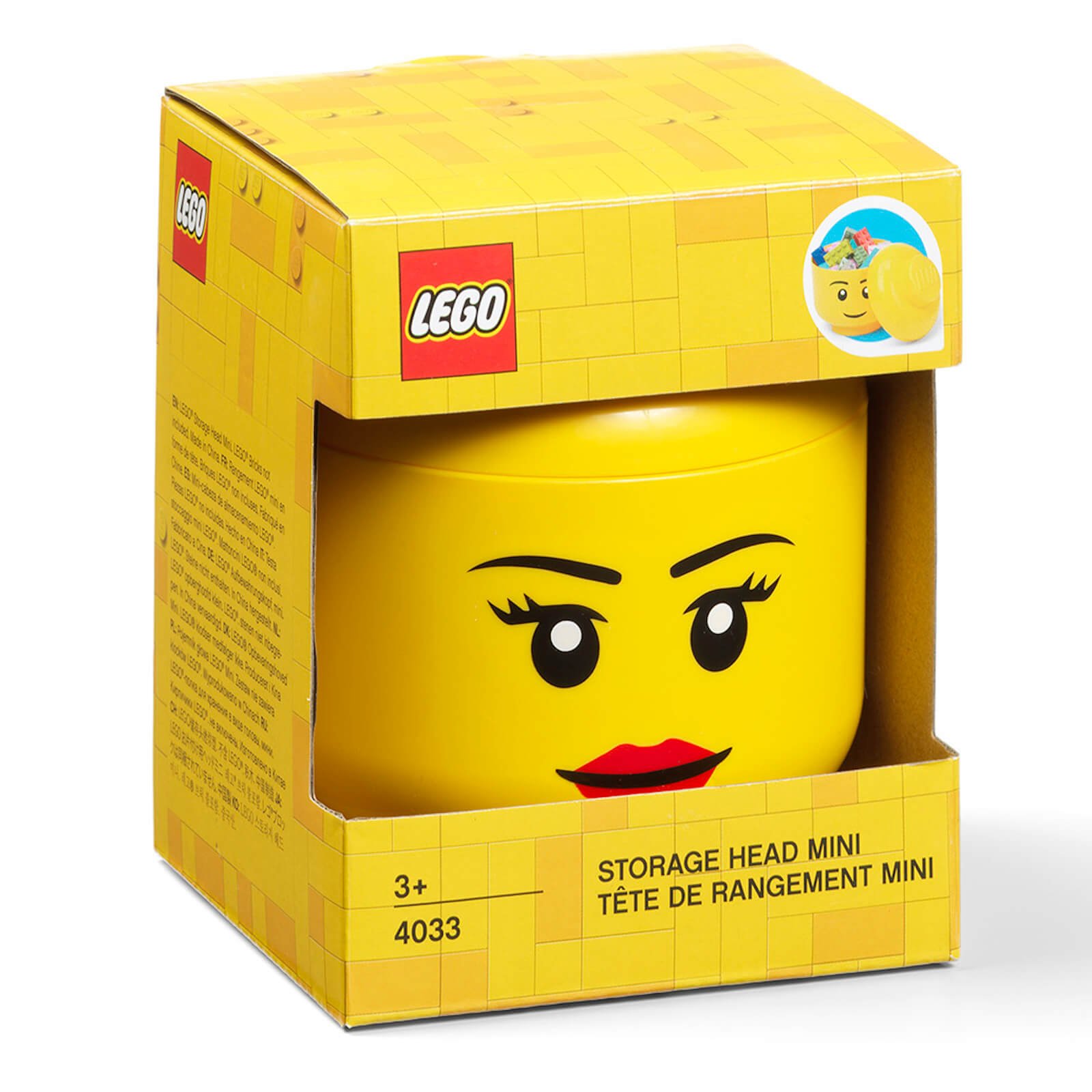 Boîte de rangement tête -LEGO® - XS