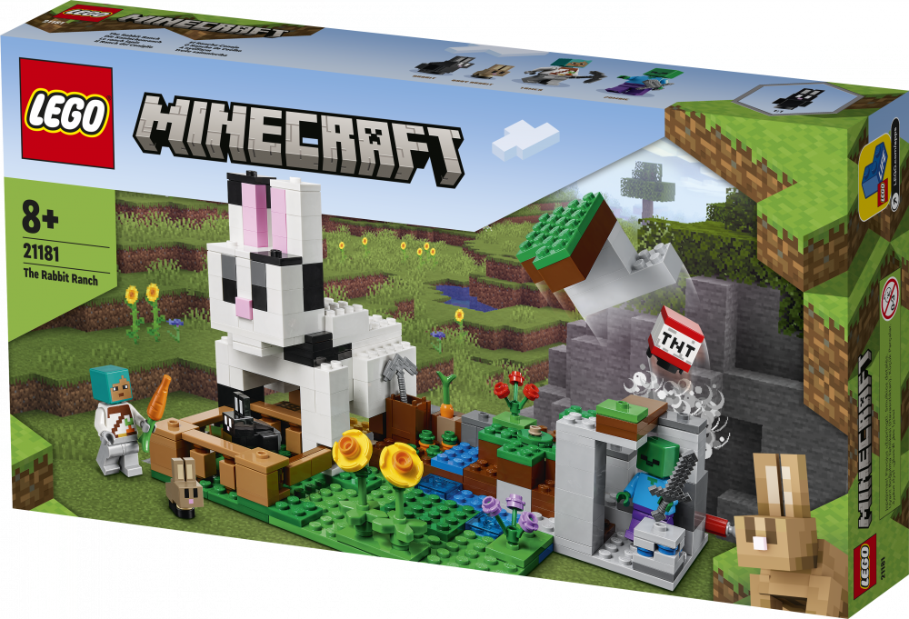 Le ranch lapin - LEGO® Minecraft - 21181