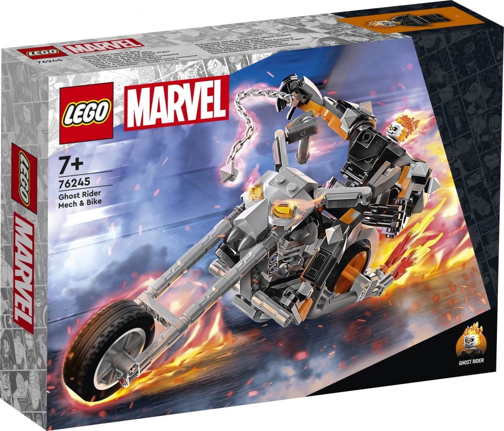 Le robot et la moto de Ghost Rider - LEGO® Marvel Super Heroes™ - 76245