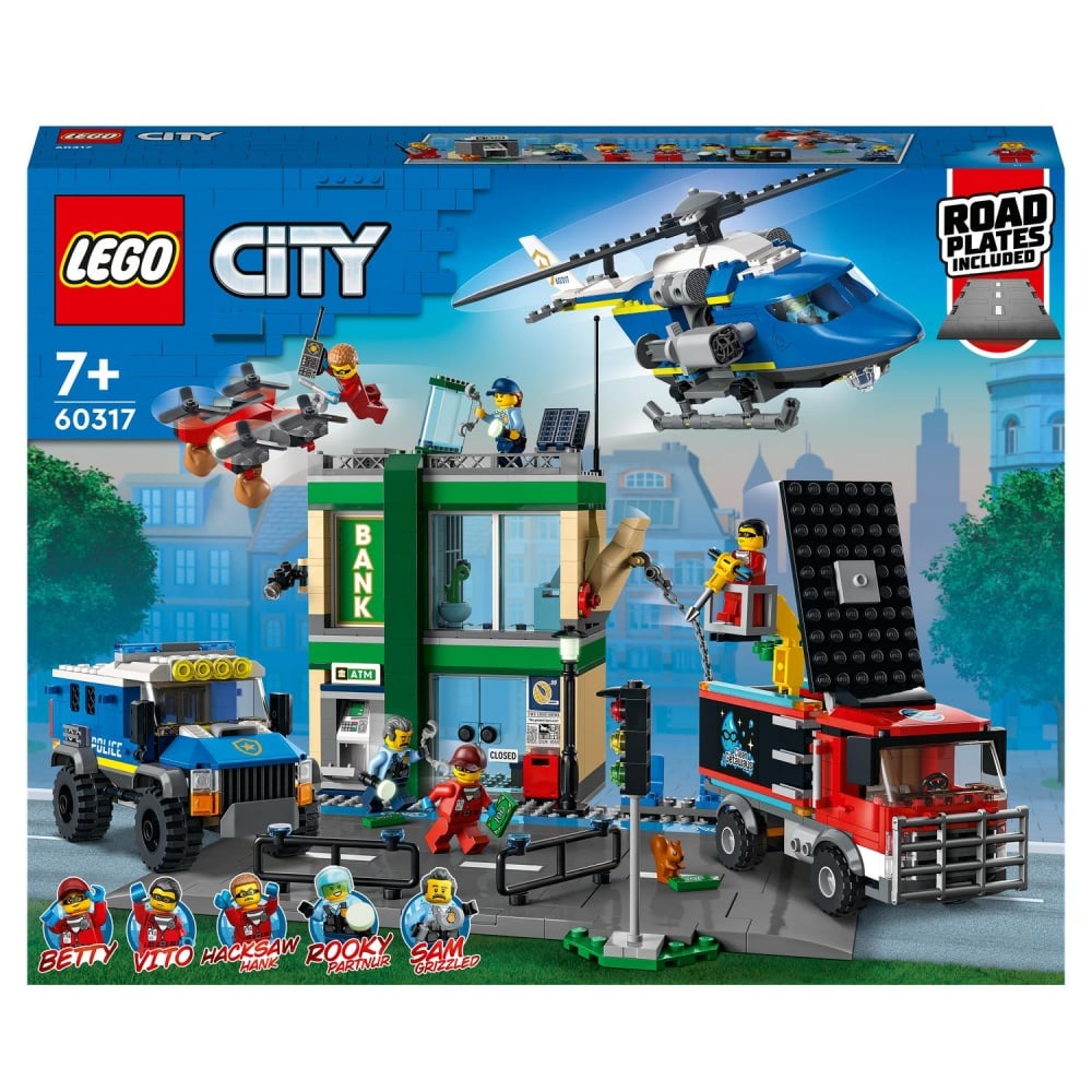 La course-poursuite de la police à la banque - LEGO® City - 60317