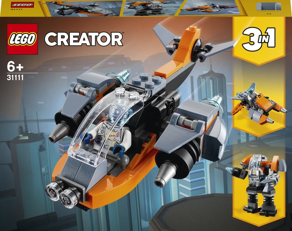 Le cyber drone - LEGO® Creator - 31111