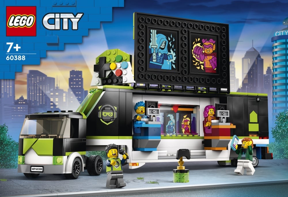 Le camion de tournois de jeux vidéo - LEGO® City - 60388