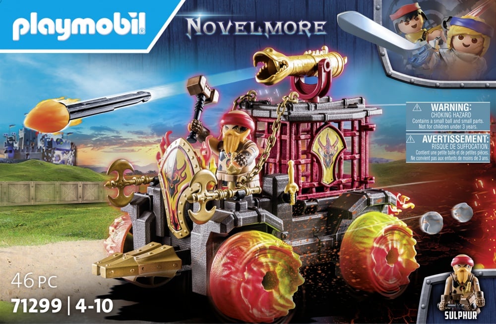 Chariot enflammé - Playmobil®Novelmore - 71299