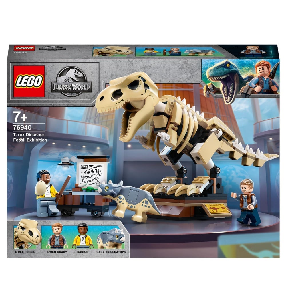 L’exposition du fossile du T. Rex - LEGO® Jurassic World™ - 76940