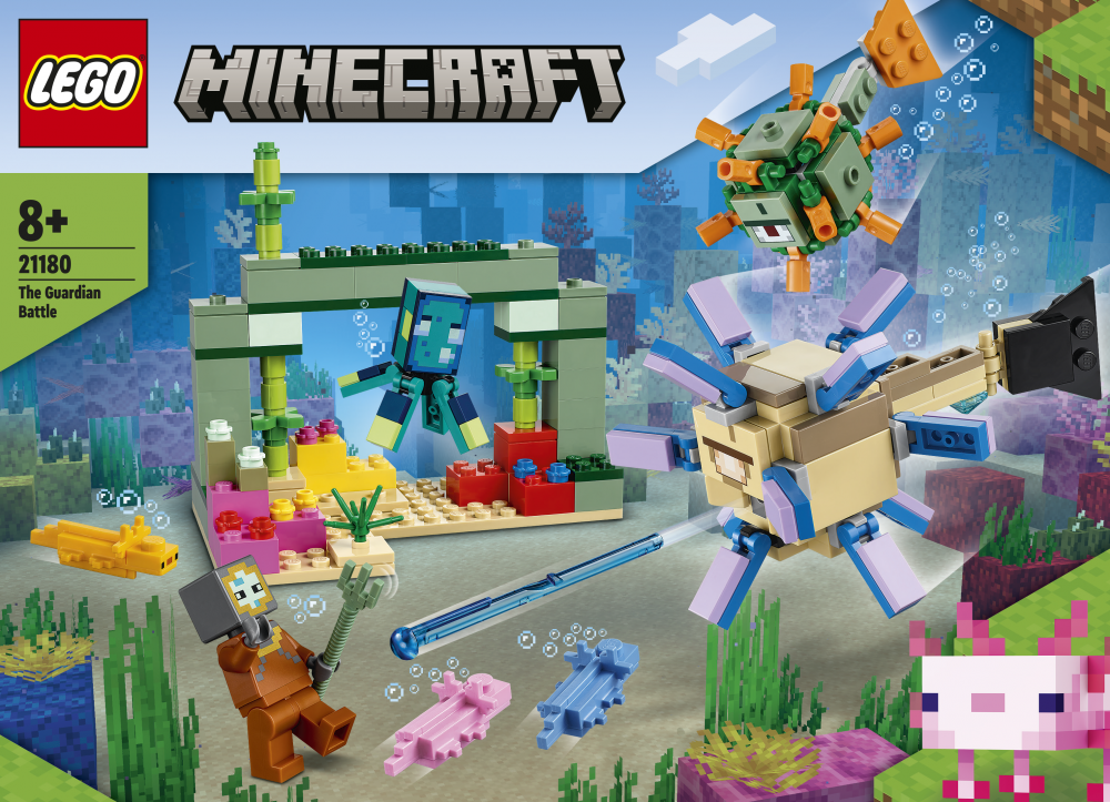 Le combat des gardiens - LEGO® Minecraft® - 21180