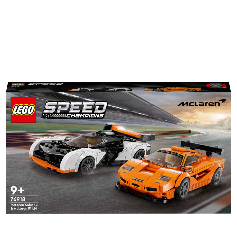 McLaren Solus GT et McLaren F1 LM - LEGO® Speed Champions - 76918