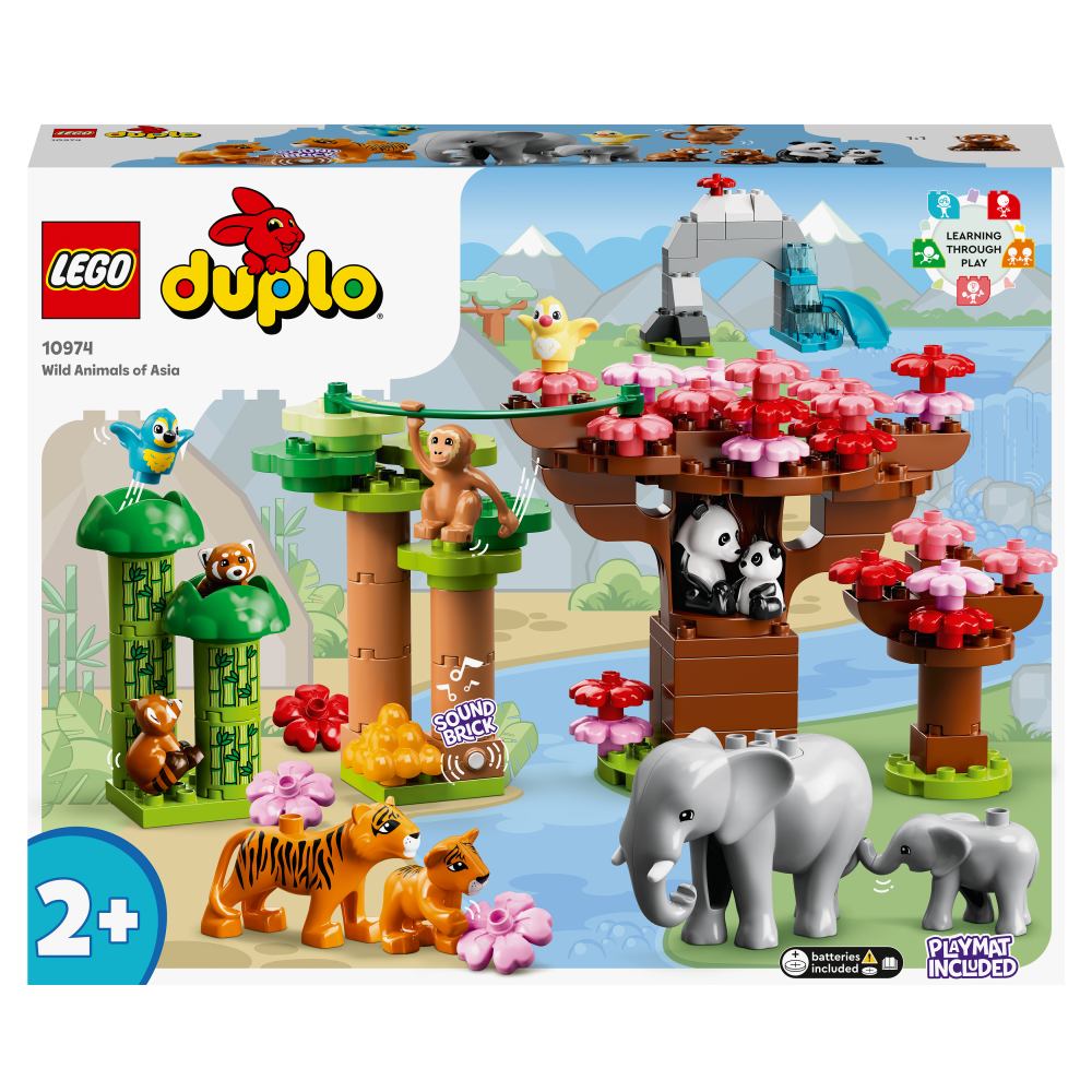 Animaux sauvages d’Asie - LEGO® DUPLO® Wild Animals - 10974