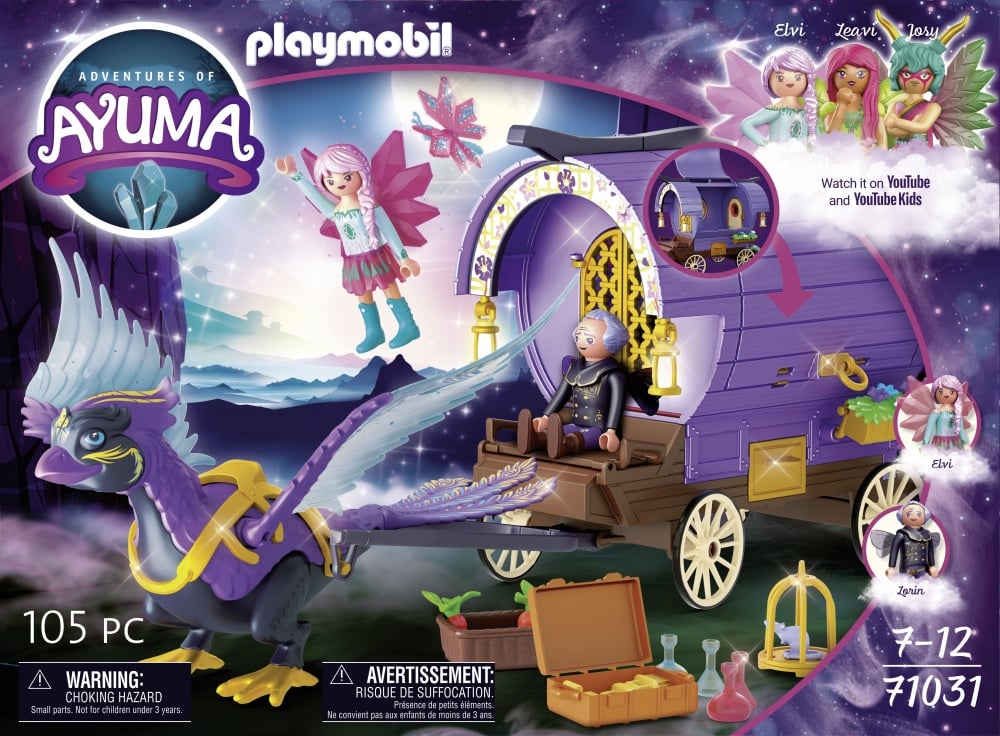 Chariot avec fée et phénix - Playmobil® - 71031