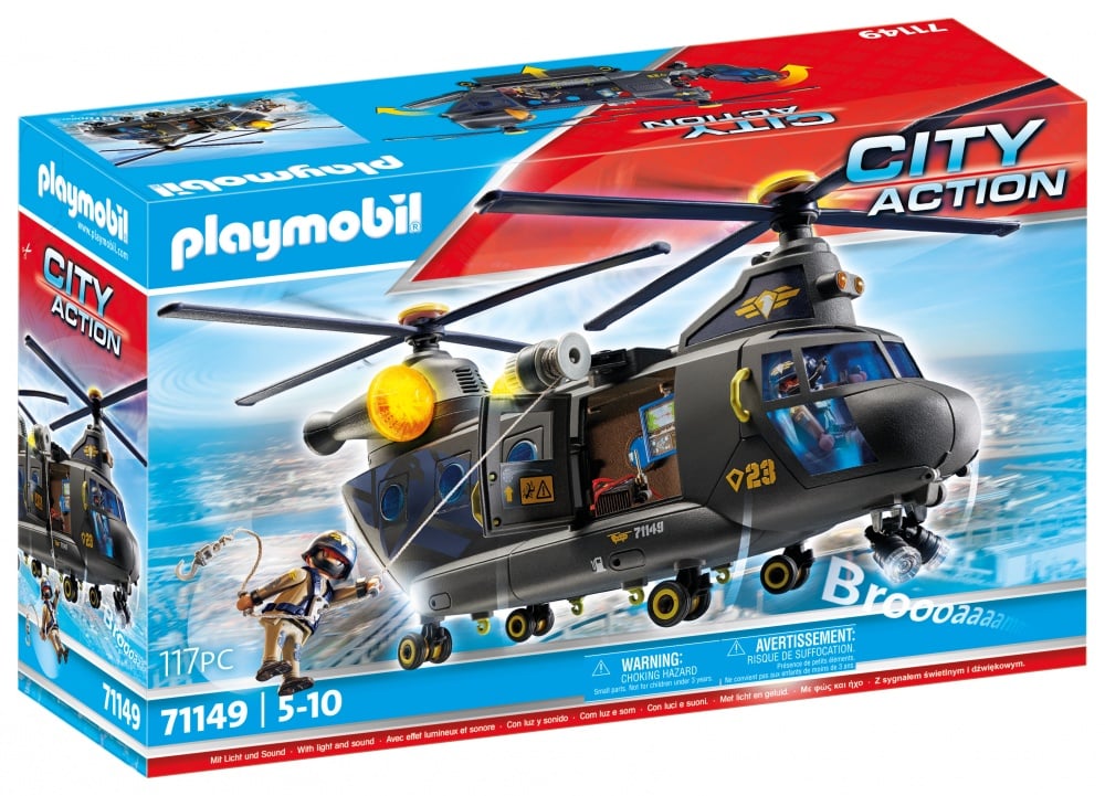 Hélicoptère des forces spéciales - Playmobil®CityAction - 71149