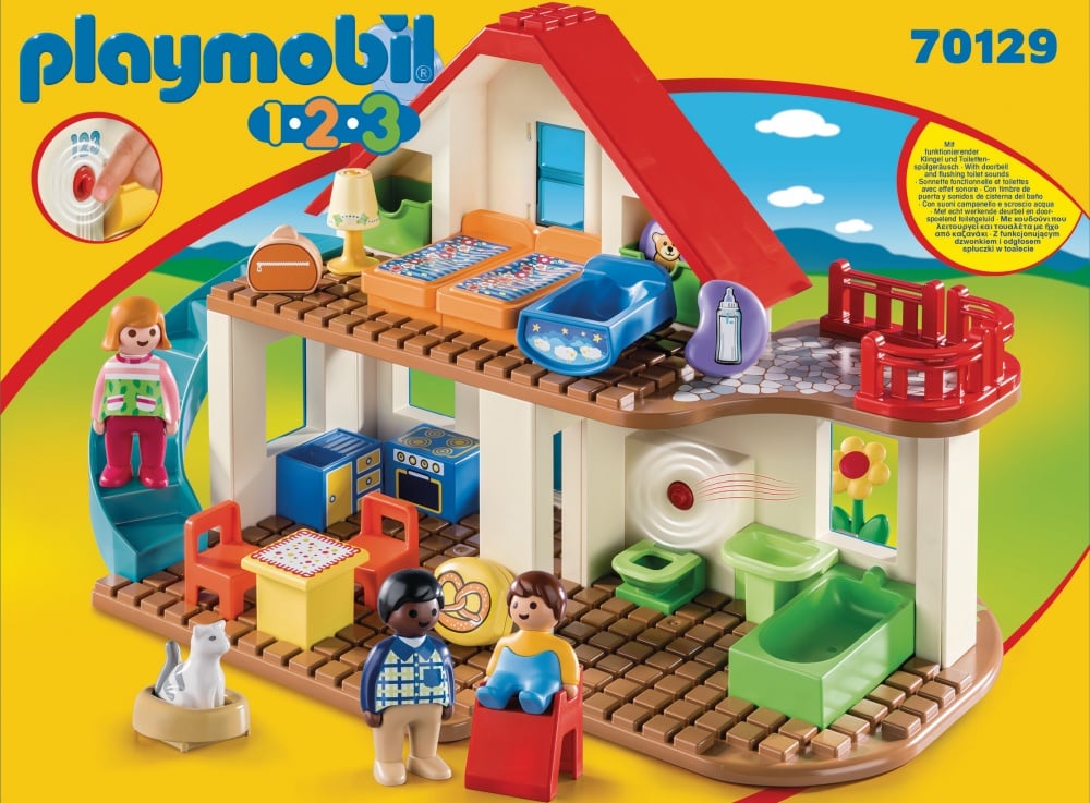 Maison familiale  - Playmobil PLAYMOBIL 1.2.3 - 70129