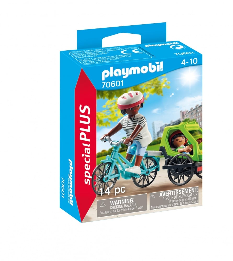 Playmobil Cyclistes maman et enfant - 70601