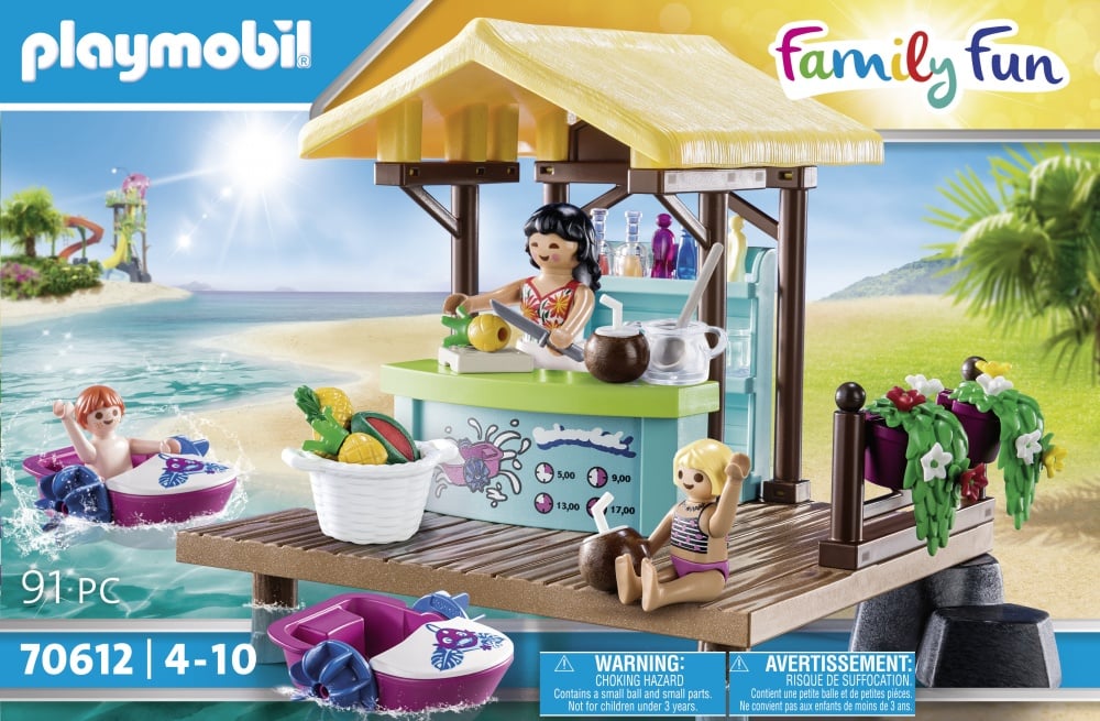 Bar flottant et vacanciers - Playmobil® Family fun - 70612