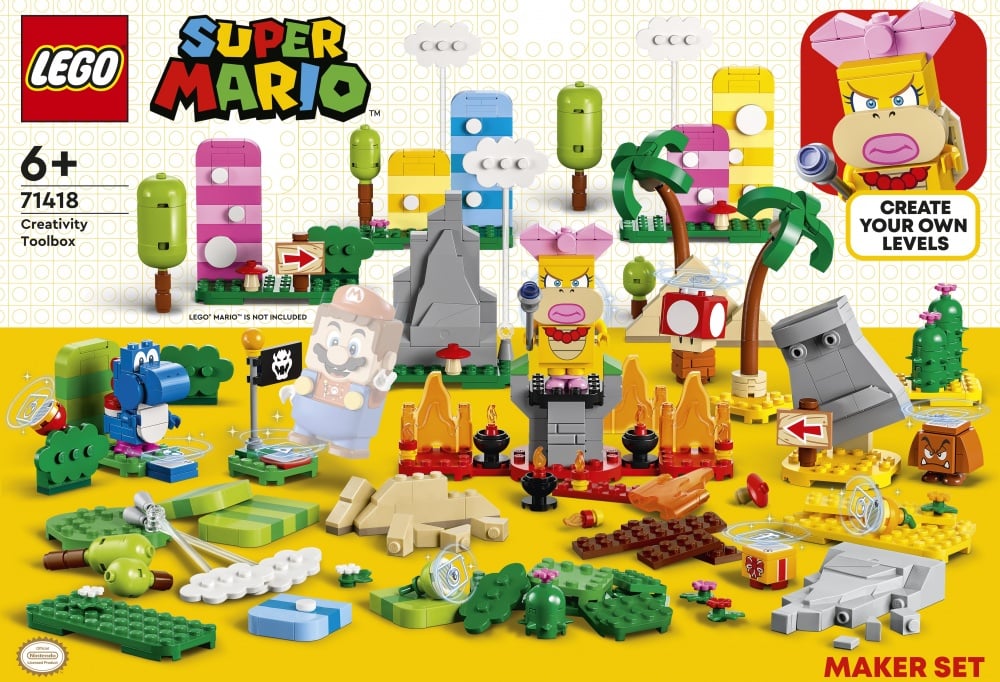Set La boîte à outils créative - LEGO® Super Mario™ - 71418