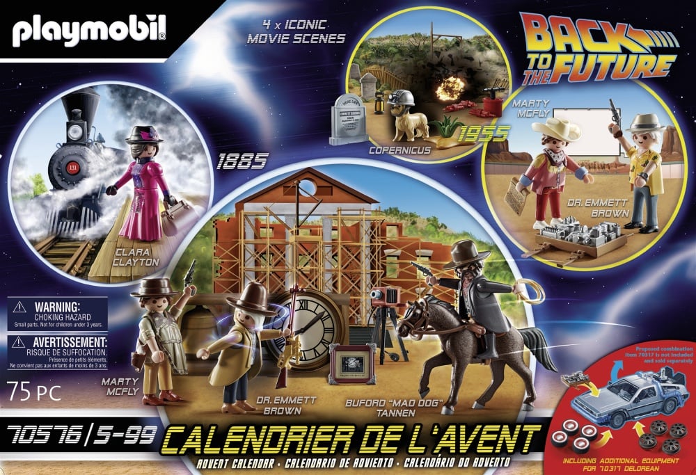 Playmobil - Calendrier de l'Avent Retour vers le futur III