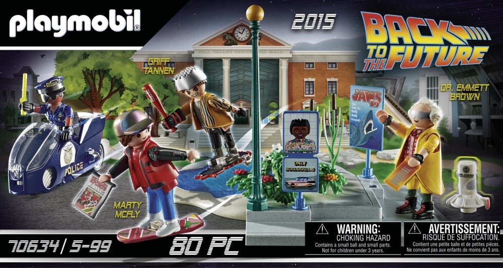 Playmobil Back to the Future Course d'hoverboard