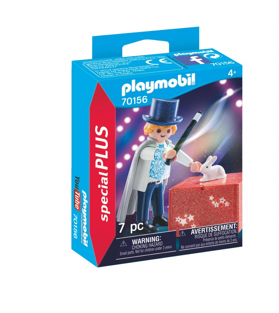 Magicien et boîte - Playmobil Le centre commercial - 70156