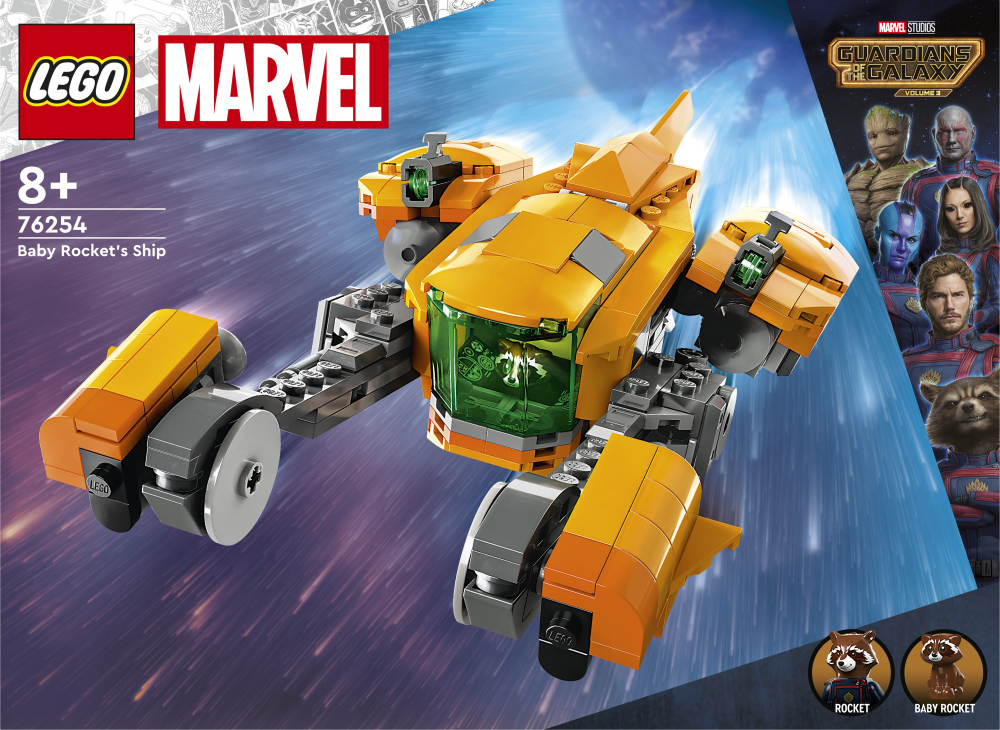 Le vaisseau de Bébé Rocket - LEGO® Marvel Super Heroes™ - 76254