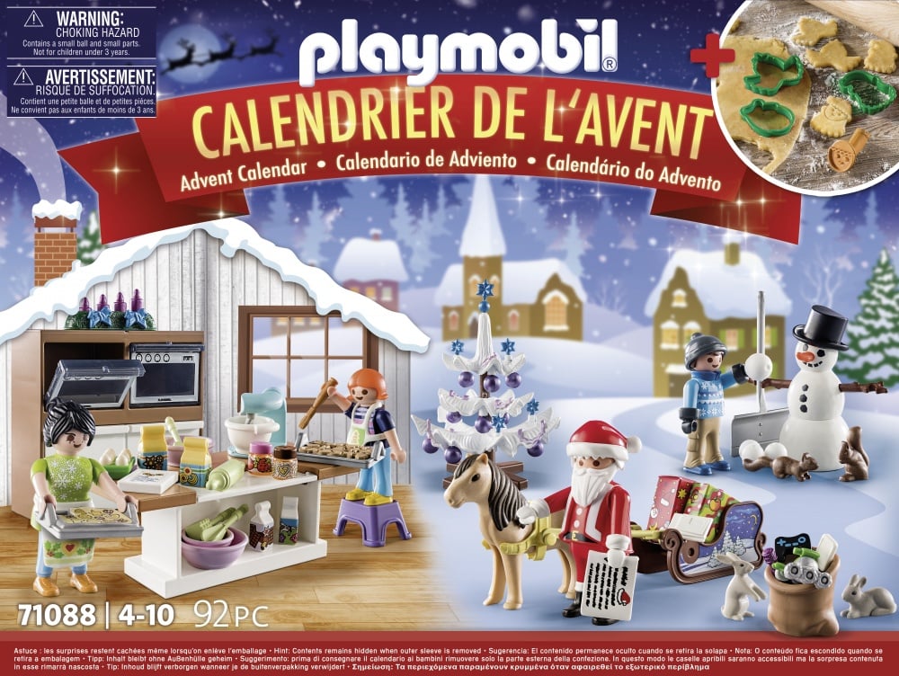 Calendrier de l'Avent : pâtisserie de Noël - Playmobil® - 71088