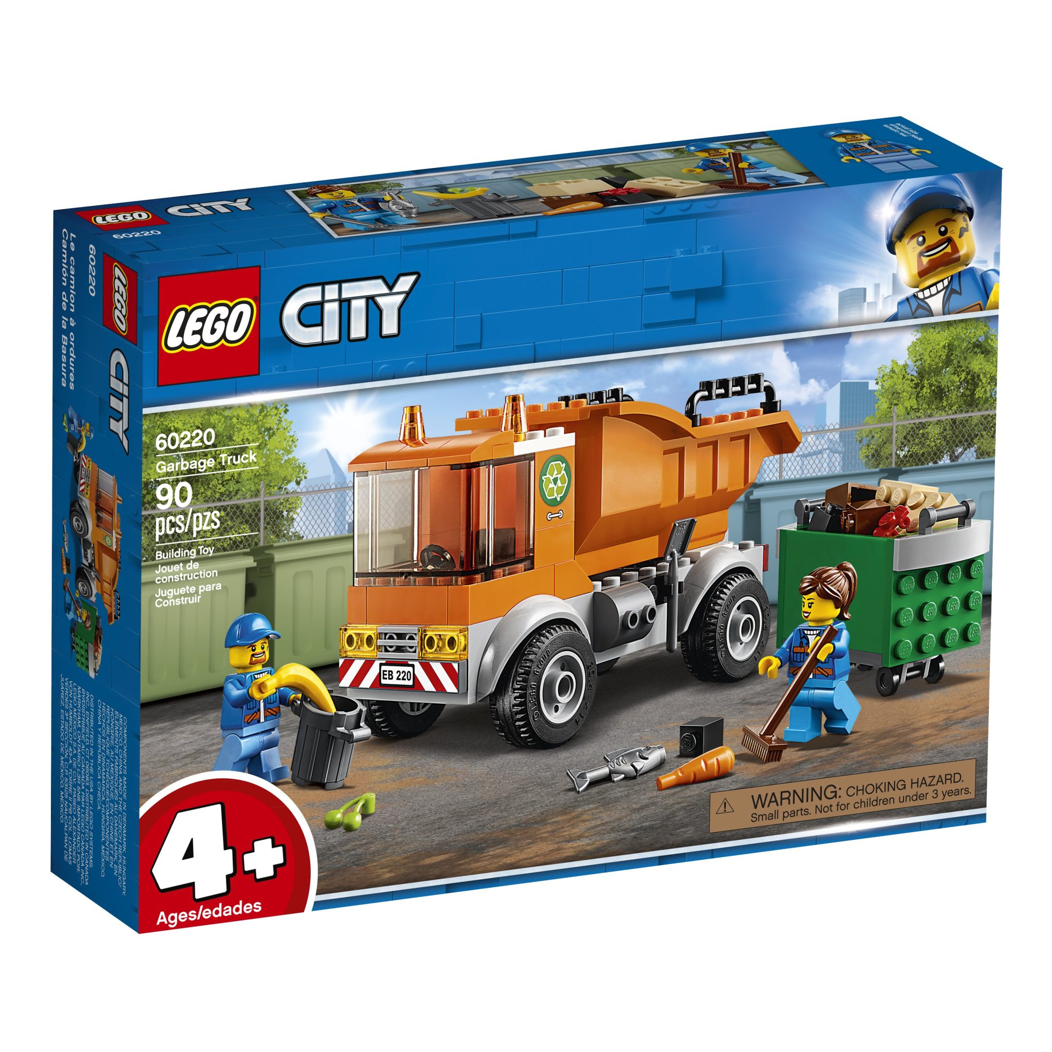 Le camion de poubelle - LEGO® City - 60220