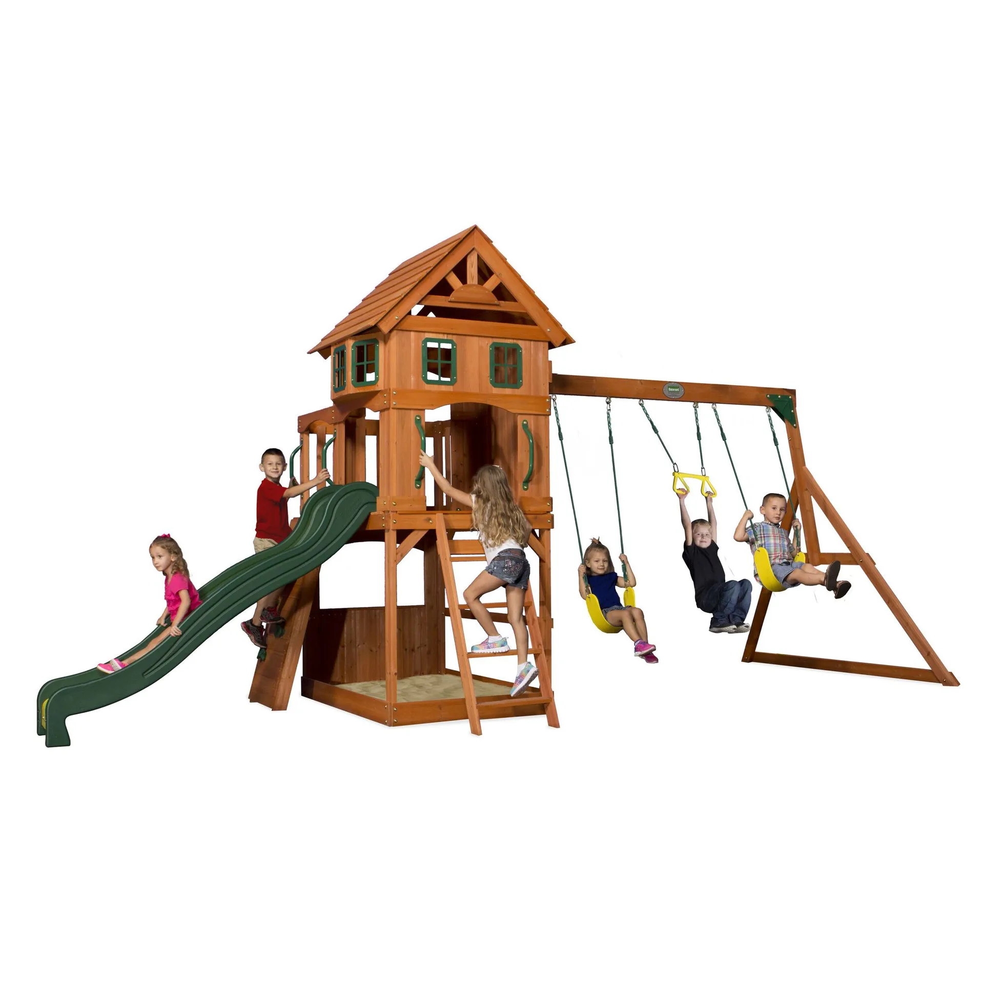 Une aire de jeux pour enfant à installer dans le jardin