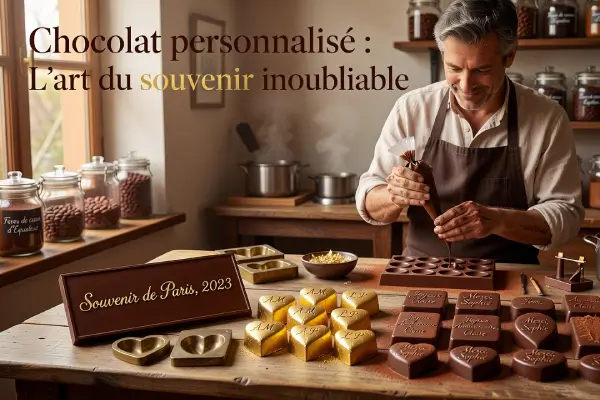 Chocolats personnalisés, un cadeau inoubliable