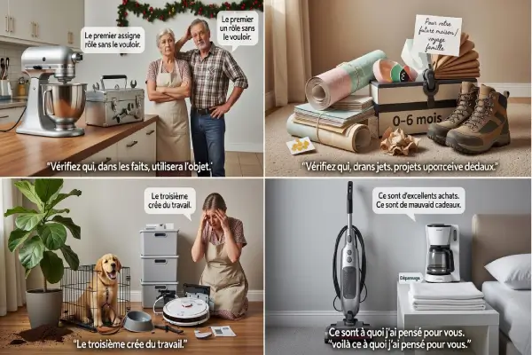 Illsutration sur les 4 principaux pièges à offrir un cadeau à un couple