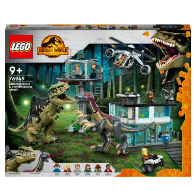L’attaque du Giganotosaurus et du Therizinosaurus - LEGO® Jurassic World - 76949