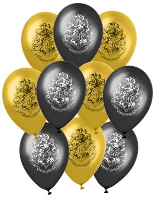 10 Ballons latex Harry Potter 25 x 32 cm
