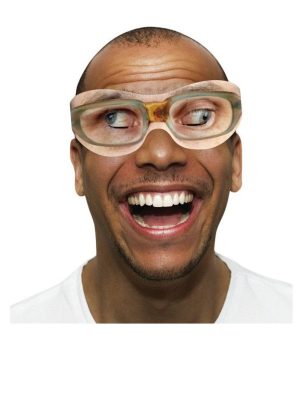 10 Paires de lunettes en carton Goggle Eyes
