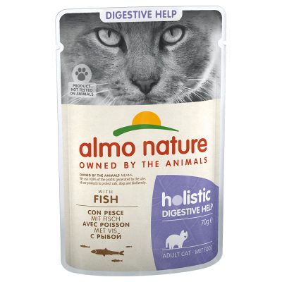 Almo Nature Holistic Digestive Help 70 g - lot % : poisson - 24 x 70 g