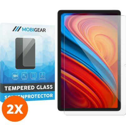 Mobigear - Lenovo Tab P11 Gen 2 Verre trempé Protection d'écran - Compatible Coque (Lot de 2)