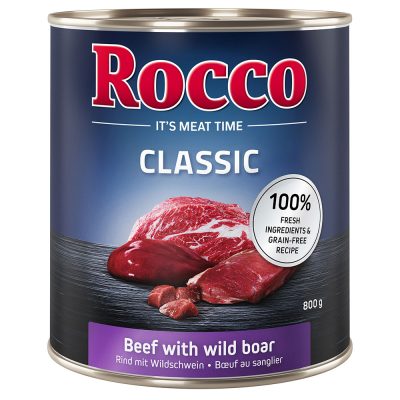 Lot Rocco Classic 12 x 800 g  - boeuf