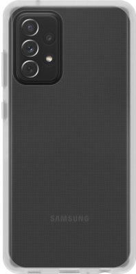 Otterbox React - Coque Samsung Galaxy A72 Coque Arrière Rigide Antichoc - Transparent