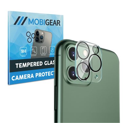 Mobigear - Apple iPhone 11 Pro Max Verre trempé Protection Objectif Caméra - Compatible Coque